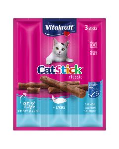 Vitakraft Cat Stick Mini με Σολομό 18gr 3τμχ
