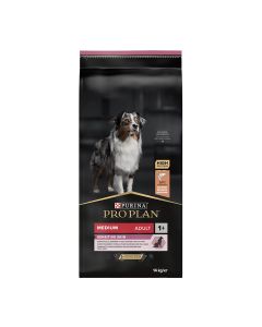 Purina Pro Plan Dog Medium Adult Sensitive Skin Σολομός 14kg