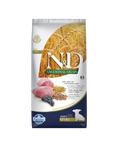 N&D Ancestral Dog Puppy Mini με Αρνί & Μύρτιλο 2.5kg