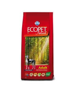 Ecopet Natural Adult Maxi Κοτόπουλο 12kg + 2kg Δώρο