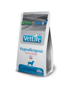 Vetlife Dog Hypoallergenic με Χοιρινό & Γλυκοπατάτα 12kg