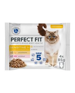 Perfect Fit Sterilised Sensitive Mix 4x85gr