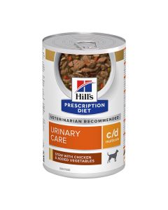Hill's Prescription Diet Canine c/d Urinary Stew με Κοτόπουλο & Λαχανικά 354gr