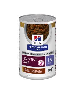 Hill's Prescription Diet Canine i/d Low Fat Digestive Stew με Κοτόπουλο & Λαχανικά 354gr