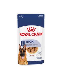 Royal Canin Maxi Adult Gravy 140gr 4+1 Δώρο