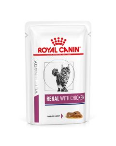 Royal Canin Renal Cat με Κοτόπουλο 85gr