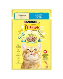 Friskies Cat Σολομός σε Σάλτσα 85gr