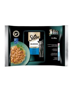 Sheba Επιλεγμένα Θαλασσινά 4x85gr