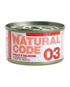 Natural Code Κοτόπουλο & Σολομός 85gr