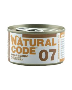 Natural Code Κοτόπουλο & Βοδινό 85gr