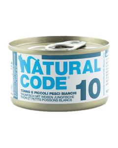 Natural Code Τόνος & Λευκά Ψάρια 85gr