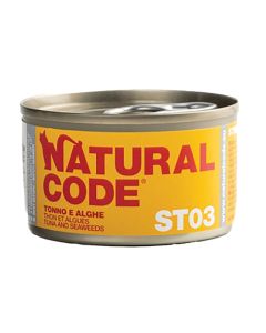 Natural Code Sterilised Τόνος & Θαλάσσια Φύκια 85gr
