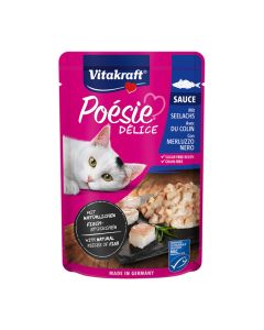 Vitakraft Poesie με Ψάρι σε Σάλτσα 85gr
