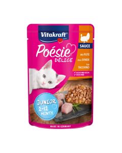 Vitakraft Poesie Kitten με Γαλοπούλα 85gr
