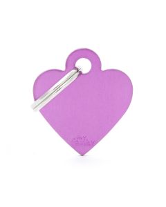 Ταυτότητα Basic Καρδιά Μικρή Μωβ