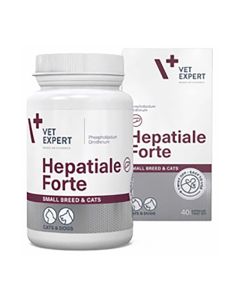 Hepatiale Forte Small Breeds & Cats 40 caps