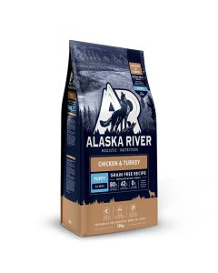 Alaska River Grain Free Puppy Chicken & Turkey 12kg