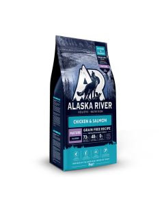 Alaska River Grain Free Mature Chicken & Salmon 3kg