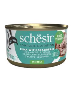 Schesir Cat Τόνος & Τσιπούρα σε Ζελέ 85gr