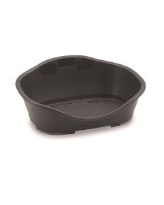 Stefanplast Sleeper 6 Κρεβάτι Πλαστικό Γκρι Σκούρο 118x80x39.5cm