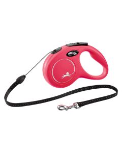 Flexi New Classic Cord Κόκκινο S 5M