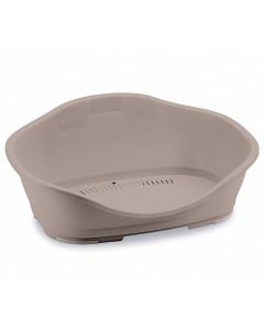 Stefanplast Sleeper 3 Κρεβάτι Πλαστικό Γκρι/Μπεζ 80.5x55x32cm