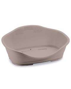 Stefanplast Sleeper 6 Κρεβάτι Πλαστικό Γκρι/Μπεζ  118x80x39.5cm