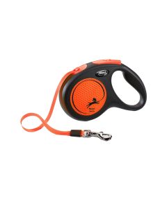 Flexi New Comfort Tape Neon Πορτοκαλί M 5M