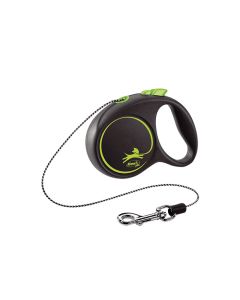 Flexi Black Design Cord Πράσινο XS 3M