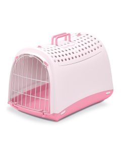 Imac Ανταλλακτικά Χερούλι+Κλιπς για Κλουβί Linus Cabrio Ροζ