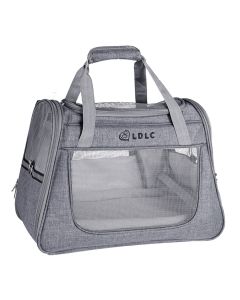 Pet Τσάντα Μεταφοράς Γκρι 45x25x34cm