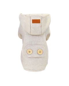 Pet Παλτό Μπεζ M 25cm