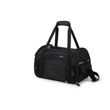 Pet Τσάντα Μεταφοράς Μαύρη 43x23x29cm