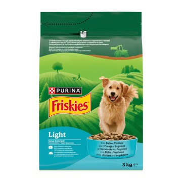 Friskies Dog Adult Light Κοτόπουλο & Λαχανικά 3kg