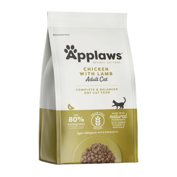 Applaws Cat Adult Grain Free Κοτόπουλο & Αρνί 400gr