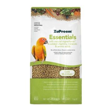 Zupreem Essentials Medium Birds 1kg