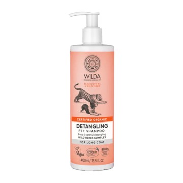 Wilda Siberica Organic Detangling Pet Shampoo 400ml