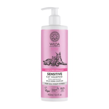 Wilda Siberica Organic Sensitive Cat Shampoo 400ml