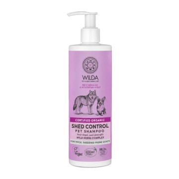 Wilda Siberica Organic Shed Control Pet Shampoo 400ml