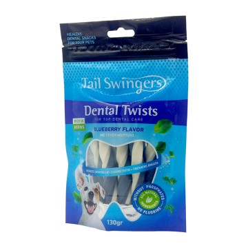 Tail Swingers Dental Twists Μύρτιλο 130gr