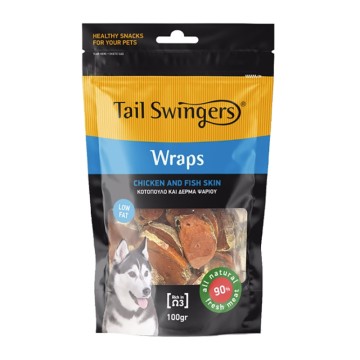 Tail Swingers Ρολάκια με Κοτόπουλο & Ψάρι 100gr