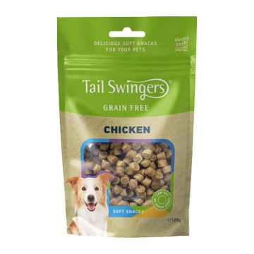 Tail Swingers Grain Free Λιχουδιές με Κοτόπουλο 125gr