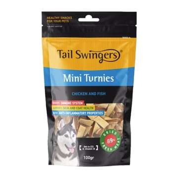 Tail Swingers Μπουκίτσες με Κοτόπουλο & Ψάρι 100gr