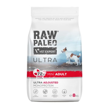 Vet Expert Raw Paleo Adult Μini Beef 8kg
