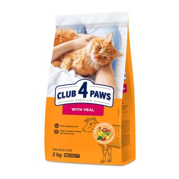 Club 4 Paws Adult Veal 2kg