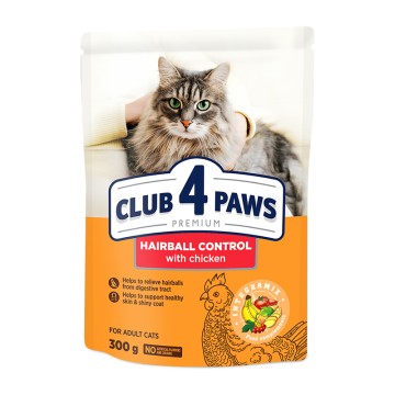 Club 4 Paws Hairball Chicken 300gr