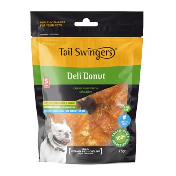 Tail Swingers Donut με Κοτόπουλο 8cm 75gr