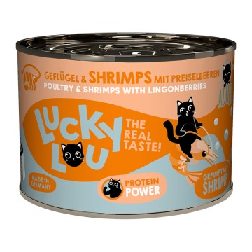 Lucky Lou LifeStage Senior Πουλερικά & Γαρίδες 200gr