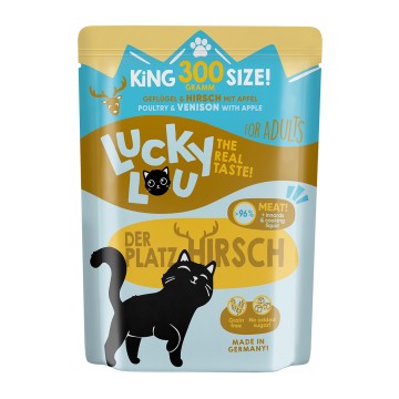 Lucky Lou LifeStage Adult Πουλερικά & Ελάφι 300gr