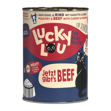 Lucky Lou LifeStage Senior Πουλερικά & Βοδινό 400gr
